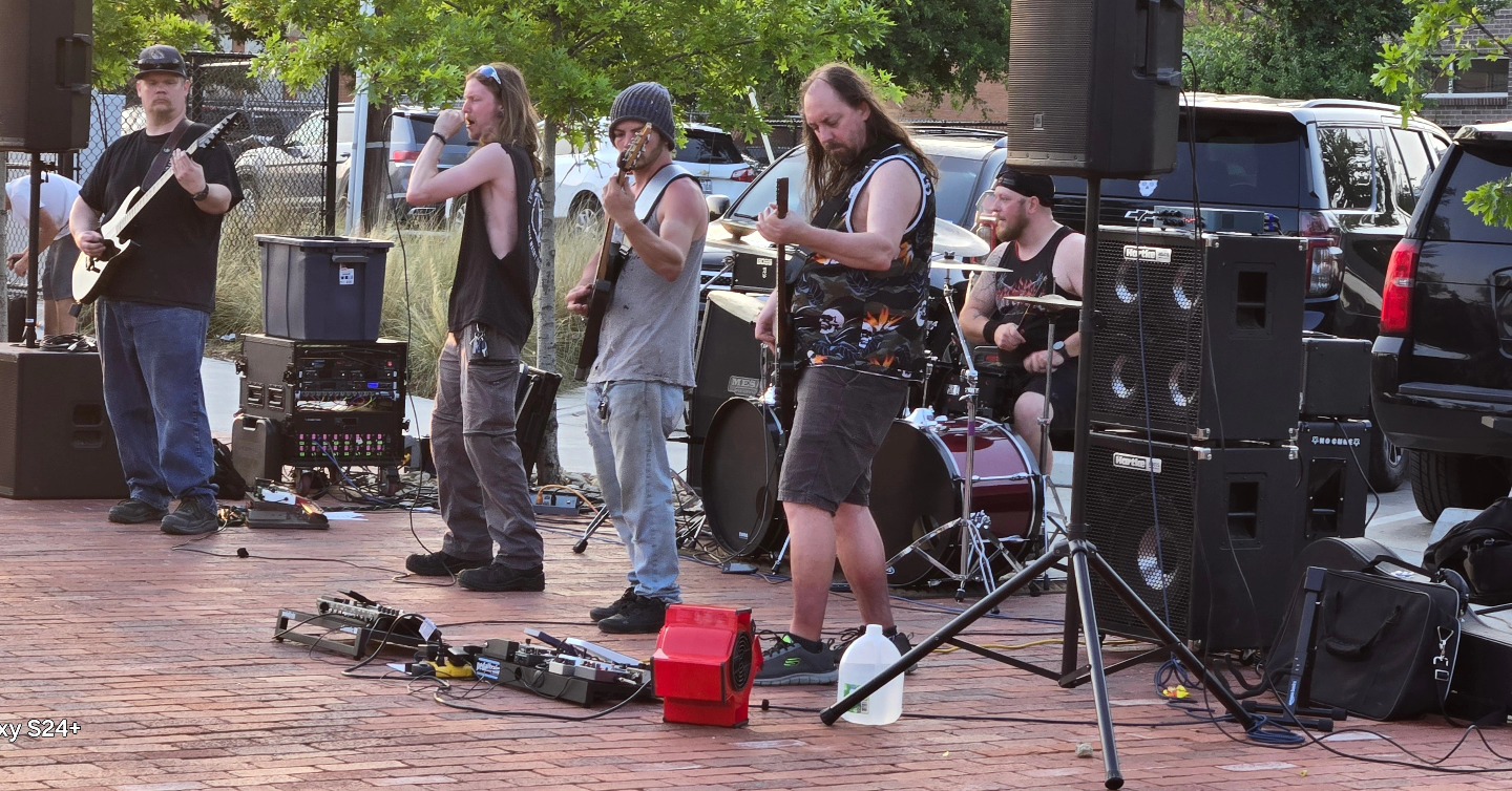 Pound Of Flesh TX playing live at Heart of Stoke event in Ft. Worth